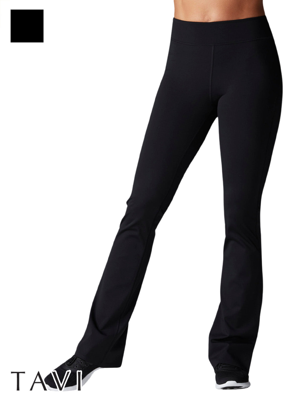 TAVI High Waisted Bootcut Yoga Pants Pilates Flare Beautiful Le Toesox