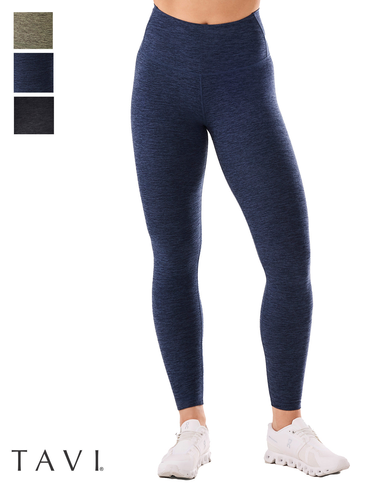 【TAVI】高腰緊身褲 高腰緊身褲/瑜珈褲 皮拉提斯瑜珈褲 美腿 美臀 身體罩 24FW