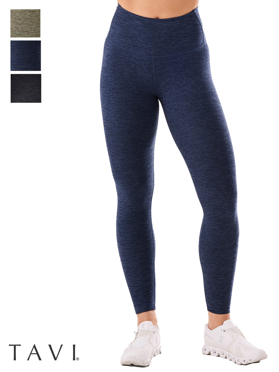 【TAVI】高腰緊身褲 高腰緊身褲/瑜珈褲 皮拉提斯瑜珈褲 美腿 美臀 身體罩 24FW