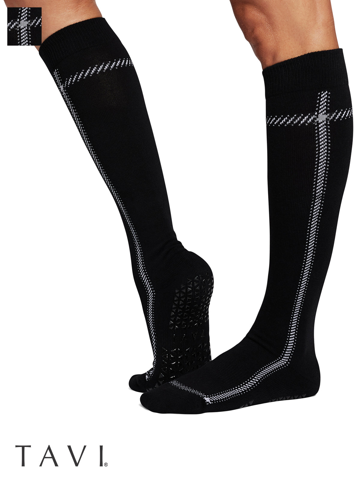 TAVI] ピラティス 靴下 ジェーン グリップ ソックス ／ ヨガ 滑り止め