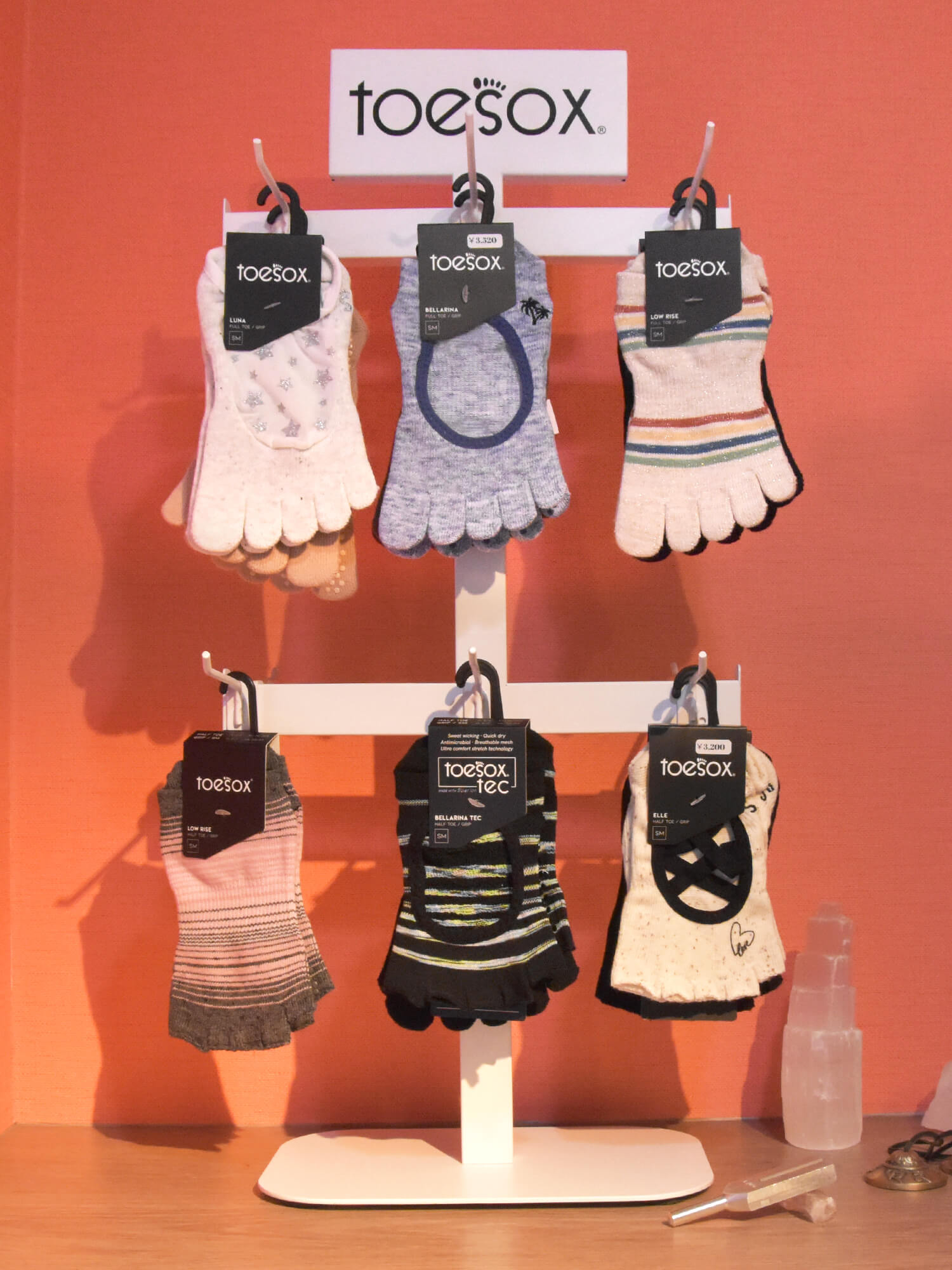 Toesox Display Stand, 2 Tiers