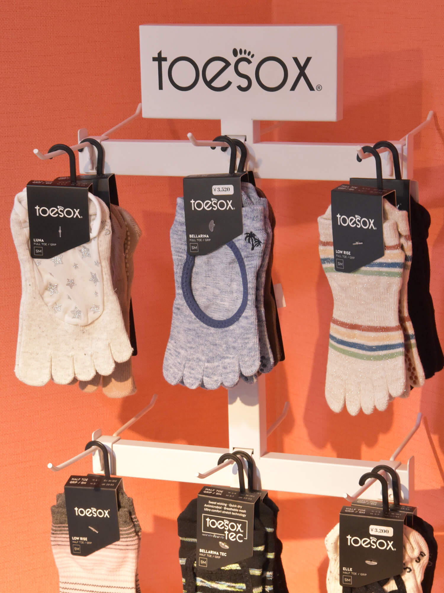 Toesox Display Stand, 2 Tiers