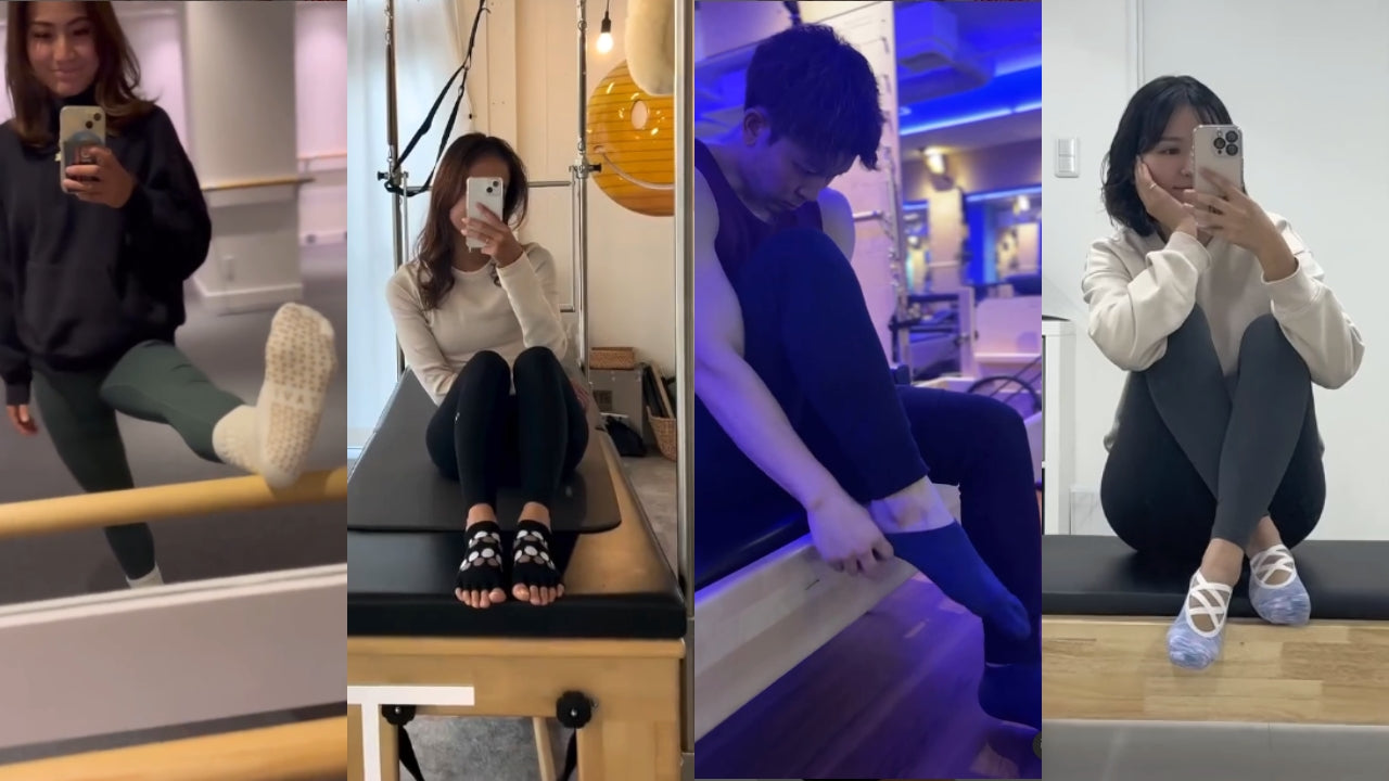 Toesox ・TAVI ヨガ靴下 滑り止め おすすめ ピラティス ソックスの愛用者レビューをお届け  第2弾