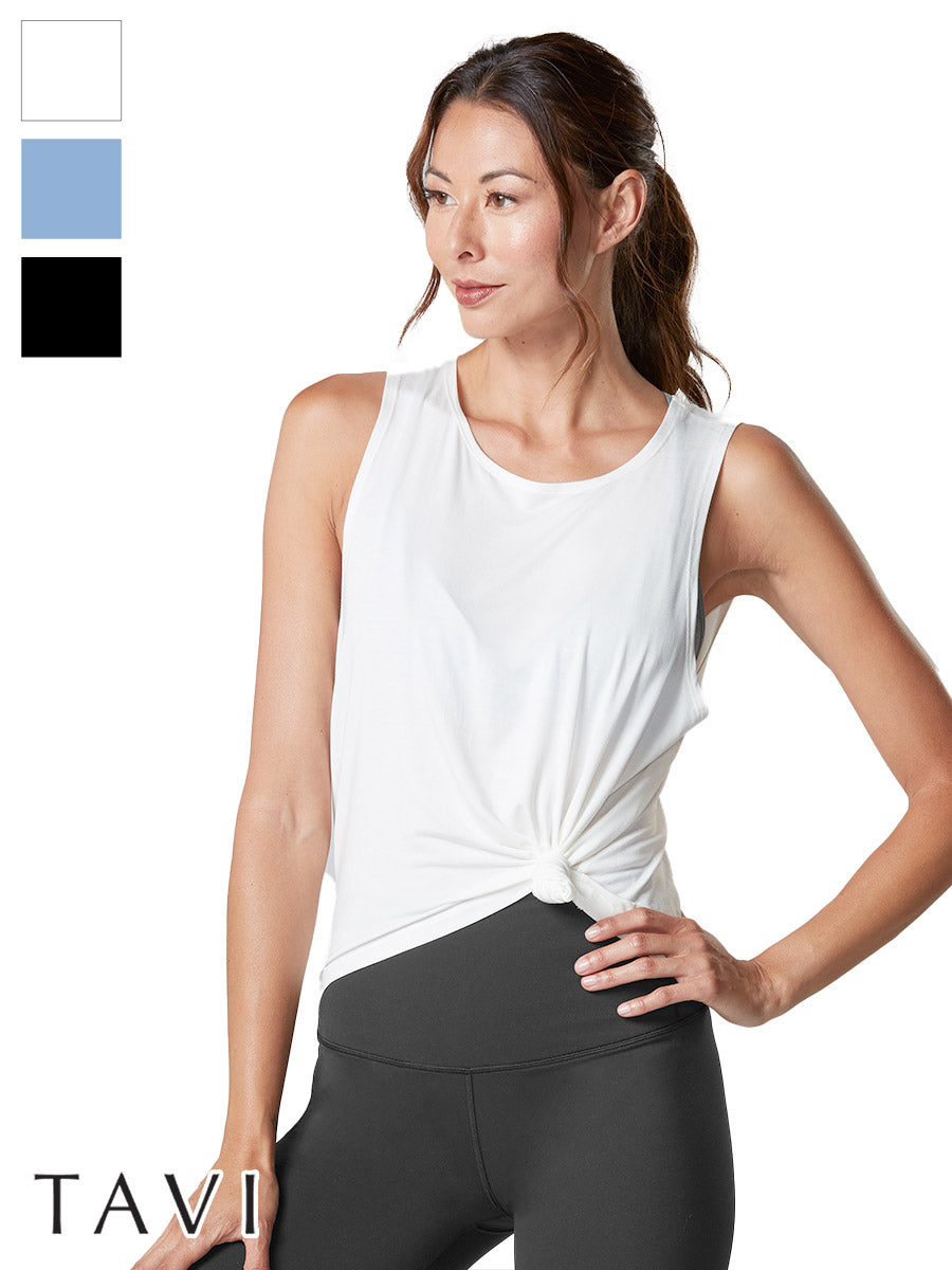 60%OFF[SALE][TAVI] High-Low Tank / Yoga Tops, Pilates Tank, Sweat-Absorbent, Quick-Drying [DRT]