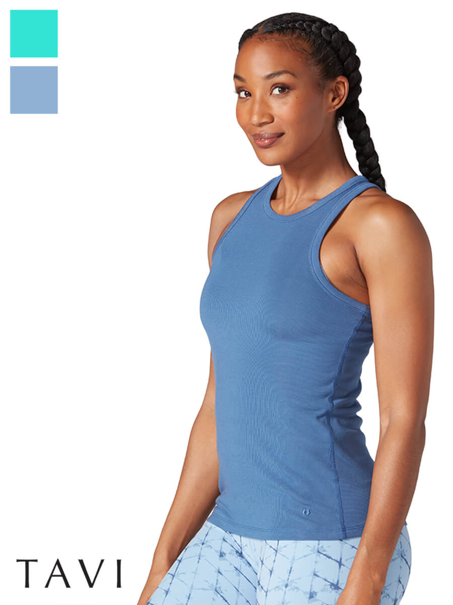 60%OFF[SALE][TAVI] Perfect Fit Rib Tank / Yoga Tops, Pilates Tank, Sweat Wicking, Quick Drying [DRT][SS2412]