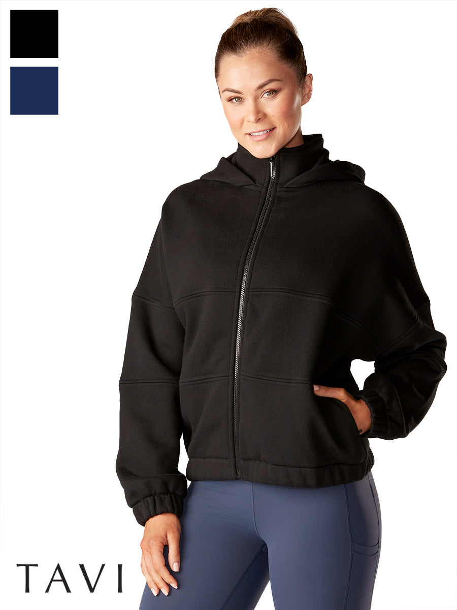 60%OFF[SALE][TAVI] Studio To Street Full Zip Hoodie / Yoga Tops Pilates Long Sleeve Hoodie Cotton Sweat Absorbent Quick Drying [DRT][SS2412]