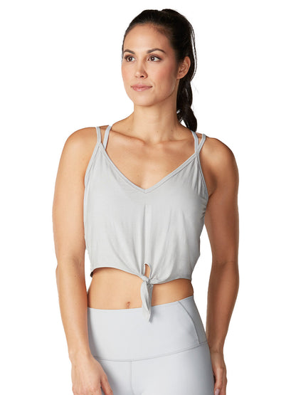 60%OFF[SALE][TAVI] Tie Front Tank / Yoga Tops Pilates Tank Sweat Wicking Quick Drying[DRT][SS2412]