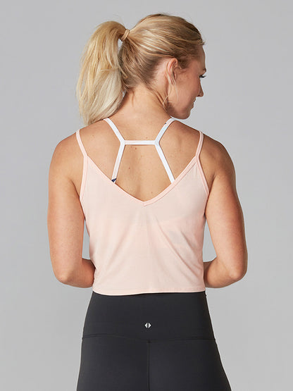 60%OFF[SALE][TAVI] Tie Front Tank / Yoga Tops Pilates Tank Sweat Wicking Quick Drying[DRT][SS2412]