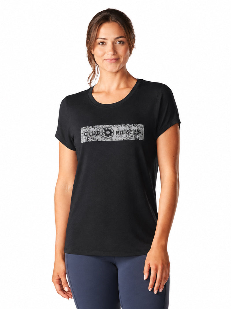 [TAVI] ClubPilates キャップスリーブ Tee Cap Sleeve Tee／ヨガ トップス ピラティス 吸汗 速乾 [CPJ]