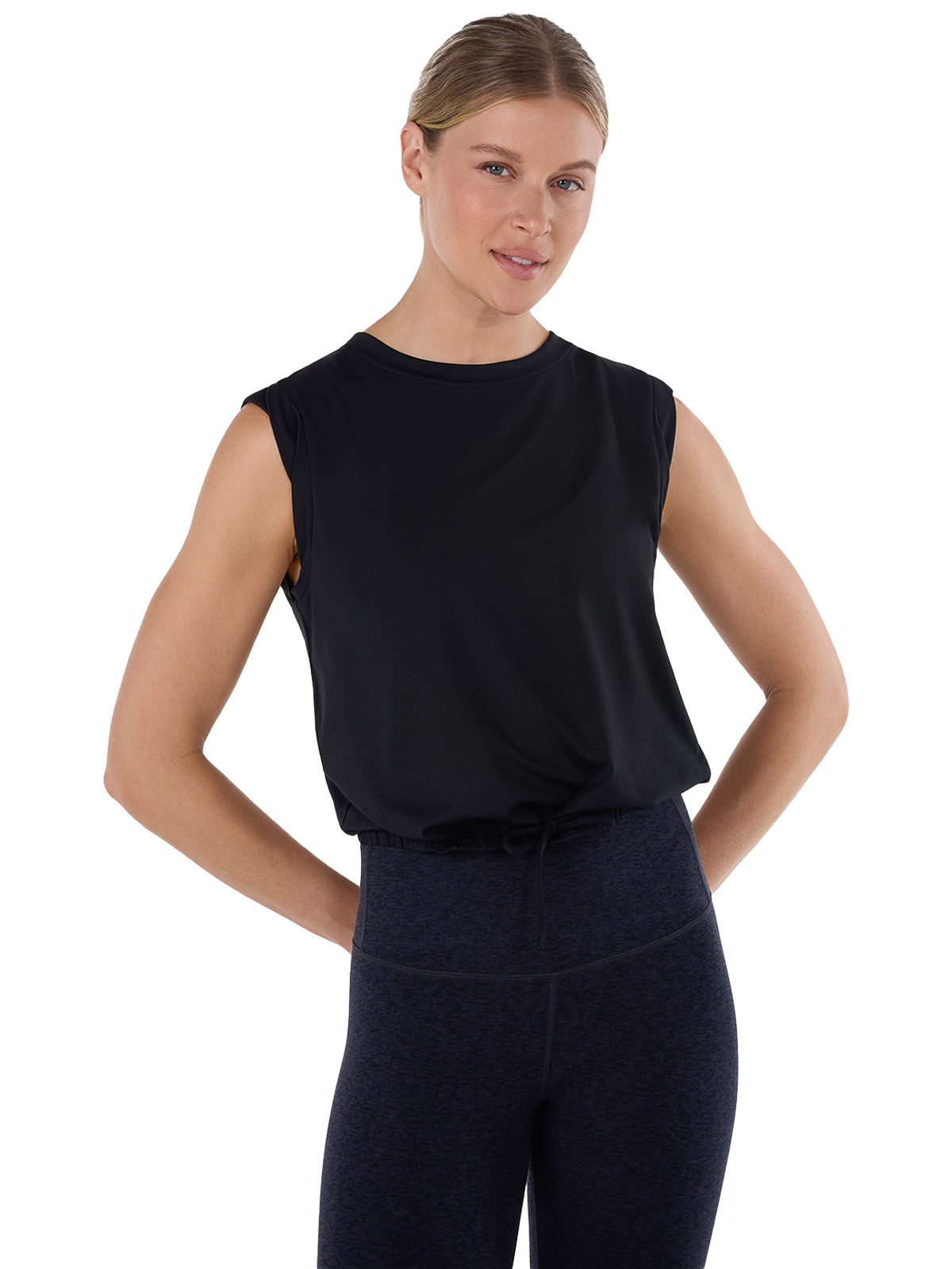 [TAVI] Crop T-shirt CROP TEE / Yoga tops Pilates cropped length breathable
