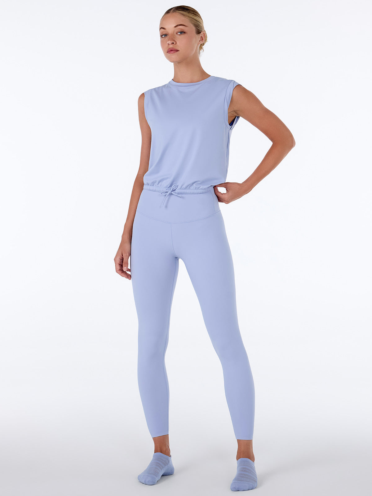 [TAVI] Crop T-shirt CROP TEE / Yoga tops Pilates cropped length breathable