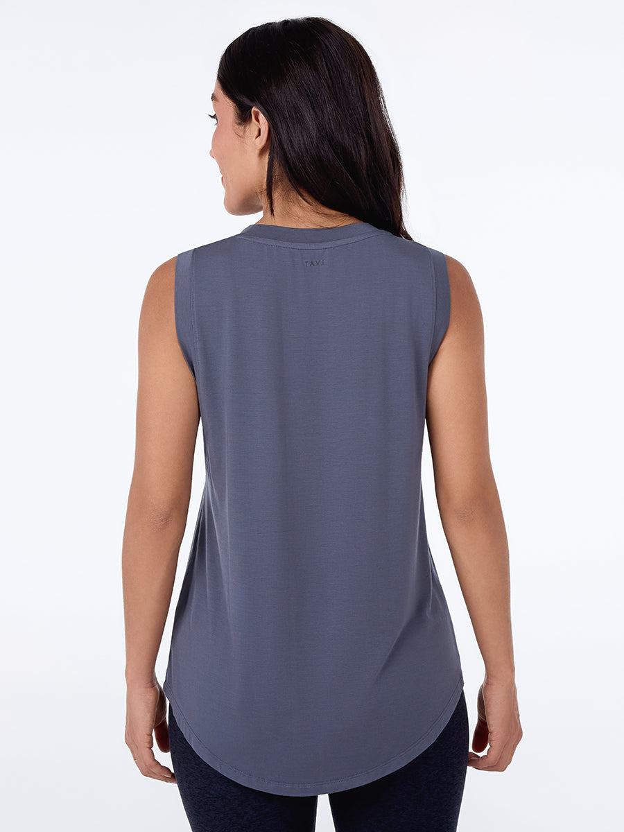 [TAVI] Crop T-shirt CROP TEE / Yoga tops Pilates cropped length breathable