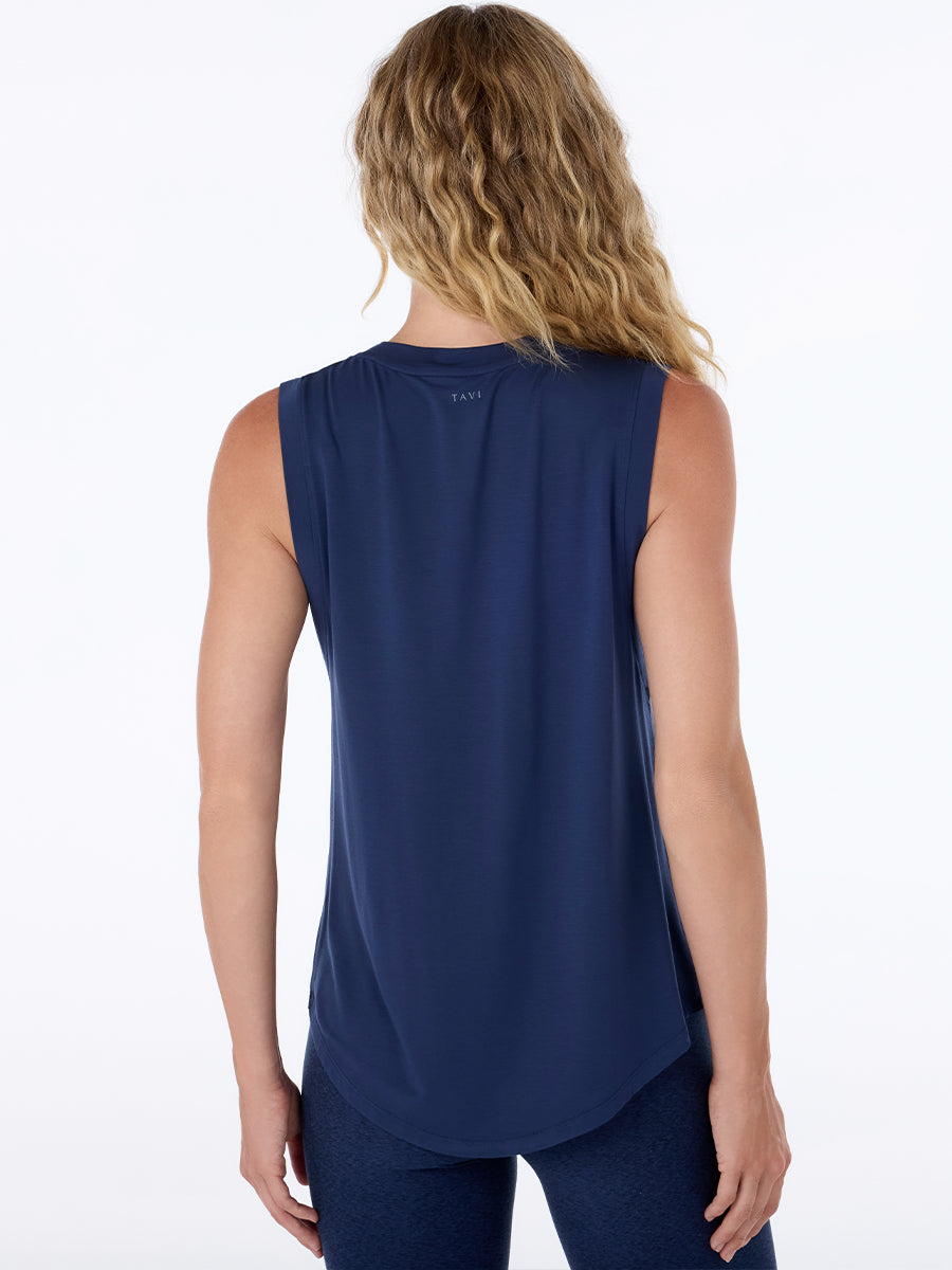 [TAVI] Crop T-shirt CROP TEE / Yoga tops Pilates cropped length breathable