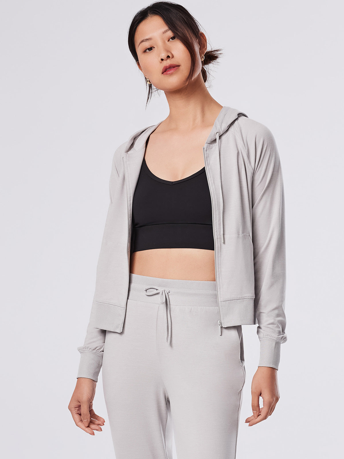 [TAVI] Crop T-shirt CROP TEE / Yoga tops Pilates cropped length breathable
