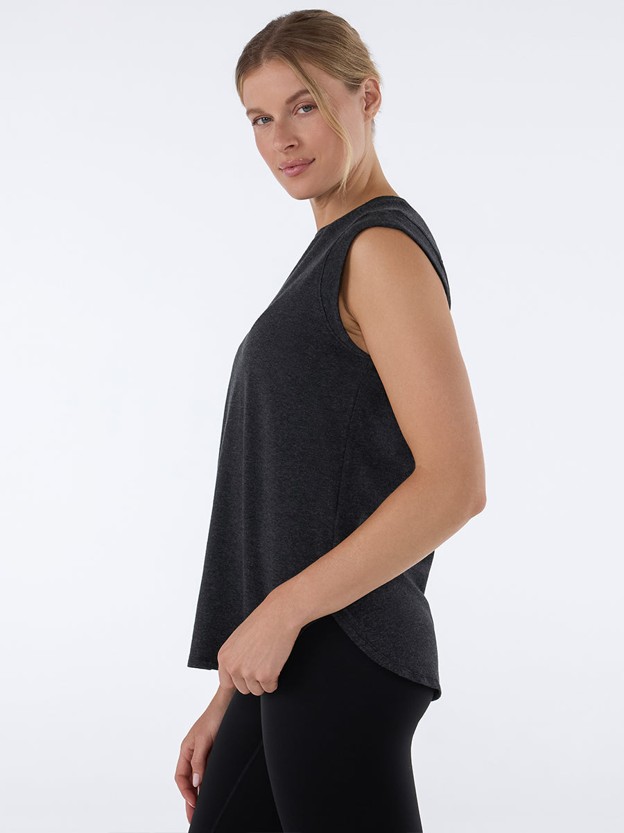 [TAVI] Crop T-shirt CROP TEE / Yoga tops Pilates cropped length breathable