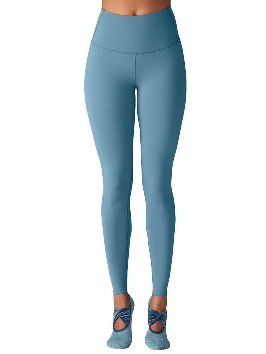80%OFF[SALE][TAVI] ハイウエスト レギンス HIGH WAISTED LEGGINGS／ ヨガ ボトムス ピラティス ヨガパンツ 美脚 美尻 体型カバー[DRT]