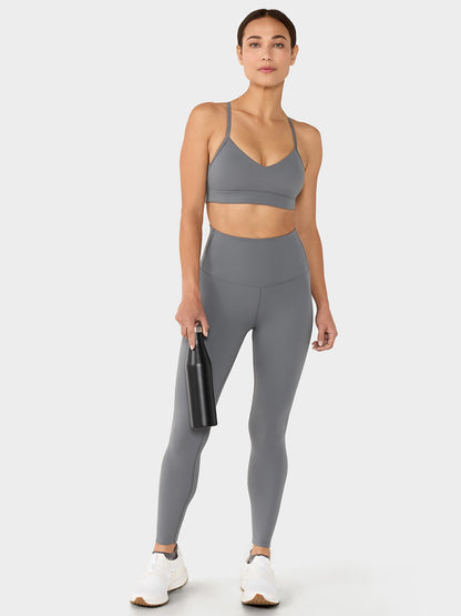 [春クーポン][TAVI] ハイウエスト レギンス HIGH WAISTED LEGGINGS／ ヨガ ボトムス ピラティス ヨガパンツ 美脚 美尻 体型カバー