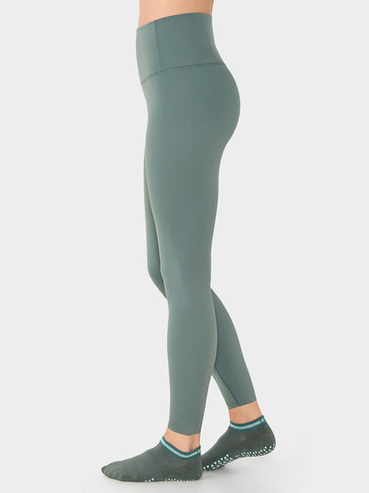 [限定SALE][TAVI] ハイウエスト レギンス HIGH WAISTED LEGGINGS／ ヨガ ボトムス ピラティス ヨガパンツ 美脚 美尻 体型カバー[EX]