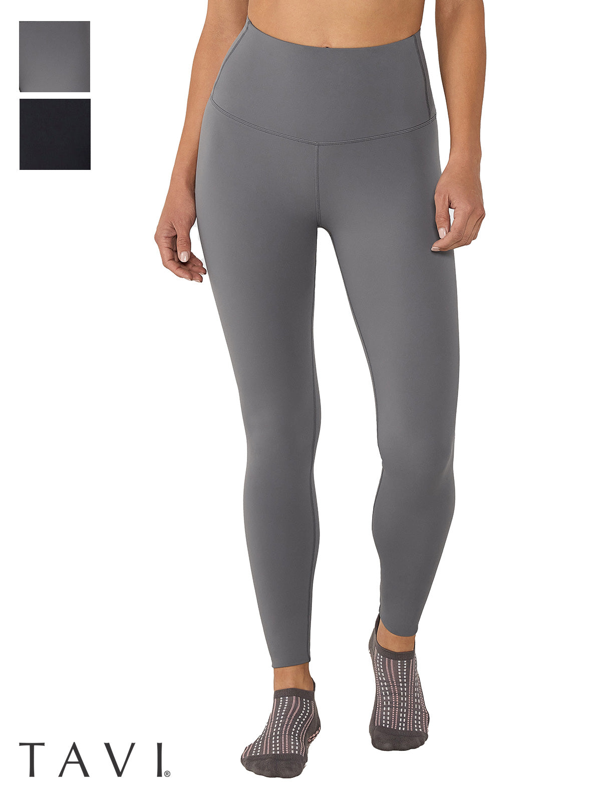 [春クーポン][TAVI] ハイウエスト レギンス HIGH WAISTED LEGGINGS／ ヨガ ボトムス ピラティス ヨガパンツ 美脚 美尻 体型カバー