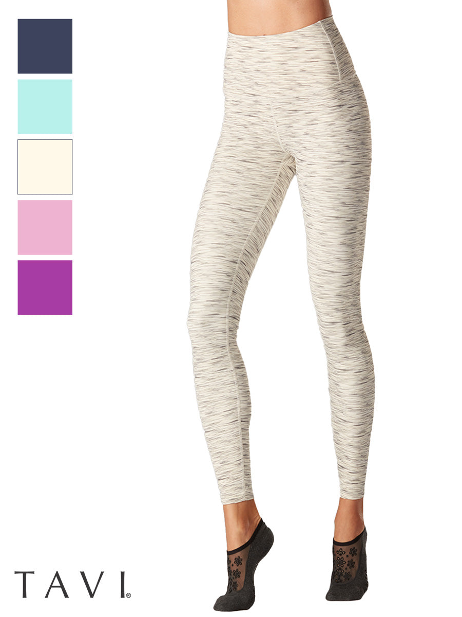 80%OFF[SALE][TAVI] ハイウエスト レギンス HIGH WAISTED LEGGINGS／ ヨガ ボトムス ピラティス ヨガパンツ 美脚 美尻 体型カバー[DRT]