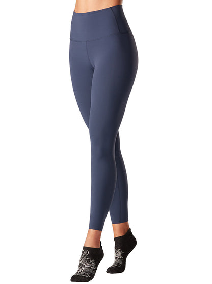80%OFF[SALE][TAVI] ハイウエスト 7分丈 レギンス HIGH WAISTED LEGGINGS／ヨガ ボトムス ピラティス ヨガパンツ 美脚 美尻 体型カバー[DRT]