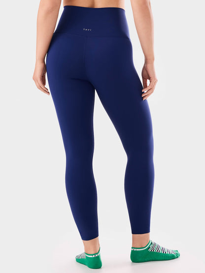 [TAVI] High Waist 7/8 Length Leggings HIGH WAISTED LEGGINGS / Yoga Bottoms Pilates Yoga Pants Beautiful Legs Beautiful Buttocks Body Coverage 24FW