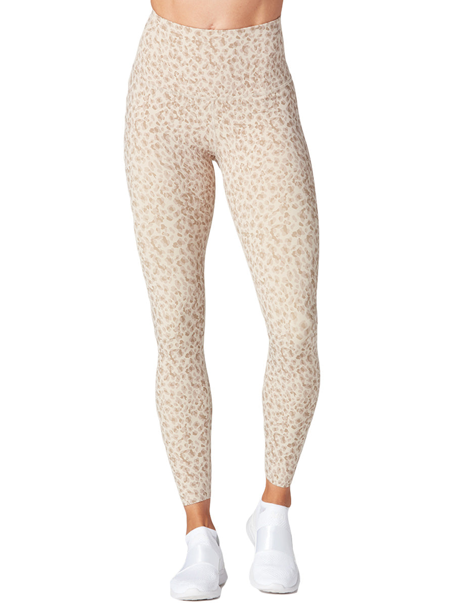 80%OFF[SALE][TAVI] ハイウエスト 7分丈 レギンス HIGH WAISTED LEGGINGS／ヨガ ボトムス ピラティス ヨガパンツ 美脚 美尻 体型カバー[DRT]