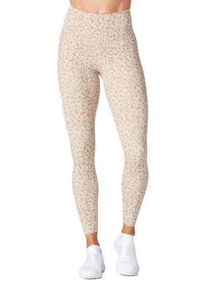 80%OFF[SALE][TAVI] ハイウエスト 7分丈 レギンス HIGH WAISTED LEGGINGS／ヨガ ボトムス ピラティス ヨガパンツ 美脚 美尻 体型カバー[DRT]