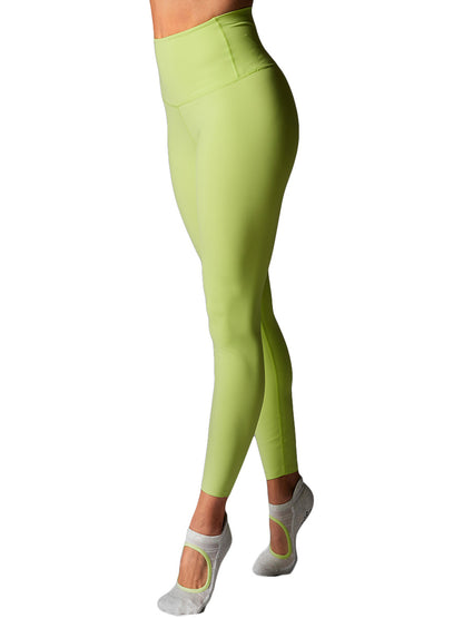 80%OFF[SALE][TAVI] ハイウエスト 7分丈 レギンス HIGH WAISTED LEGGINGS／ヨガ ボトムス ピラティス ヨガパンツ 美脚 美尻 体型カバー[DRT]