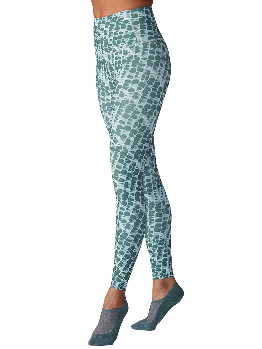 80%OFF[SALE][TAVI] ハイウエスト 7分丈 レギンス HIGH WAISTED LEGGINGS／ヨガ ボトムス ピラティス ヨガパンツ 美脚 美尻 体型カバー[DRT]