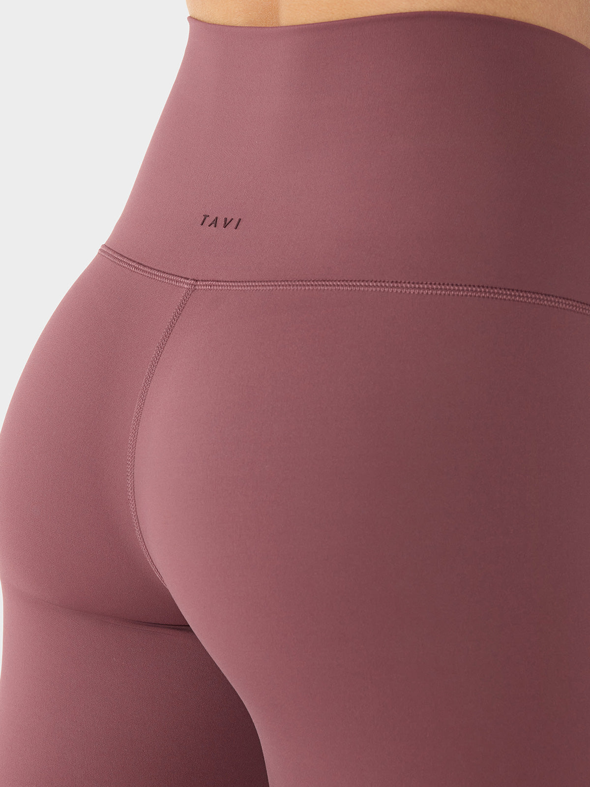 [TAVI] High Waist 7/8 Length Leggings HIGH WAISTED LEGGINGS / Yoga Bottoms Pilates Yoga Pants Beautiful Legs Beautiful Buttocks Body Coverage 24FW