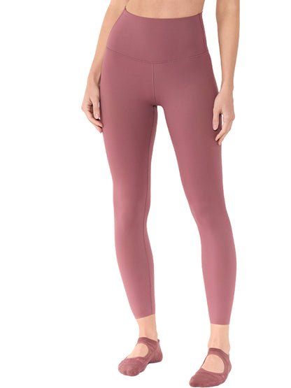 [TAVI] High Waist 7/8 Length Leggings HIGH WAISTED LEGGINGS / Yoga Bottoms Pilates Yoga Pants Beautiful Legs Beautiful Buttocks Body Coverage 24FW