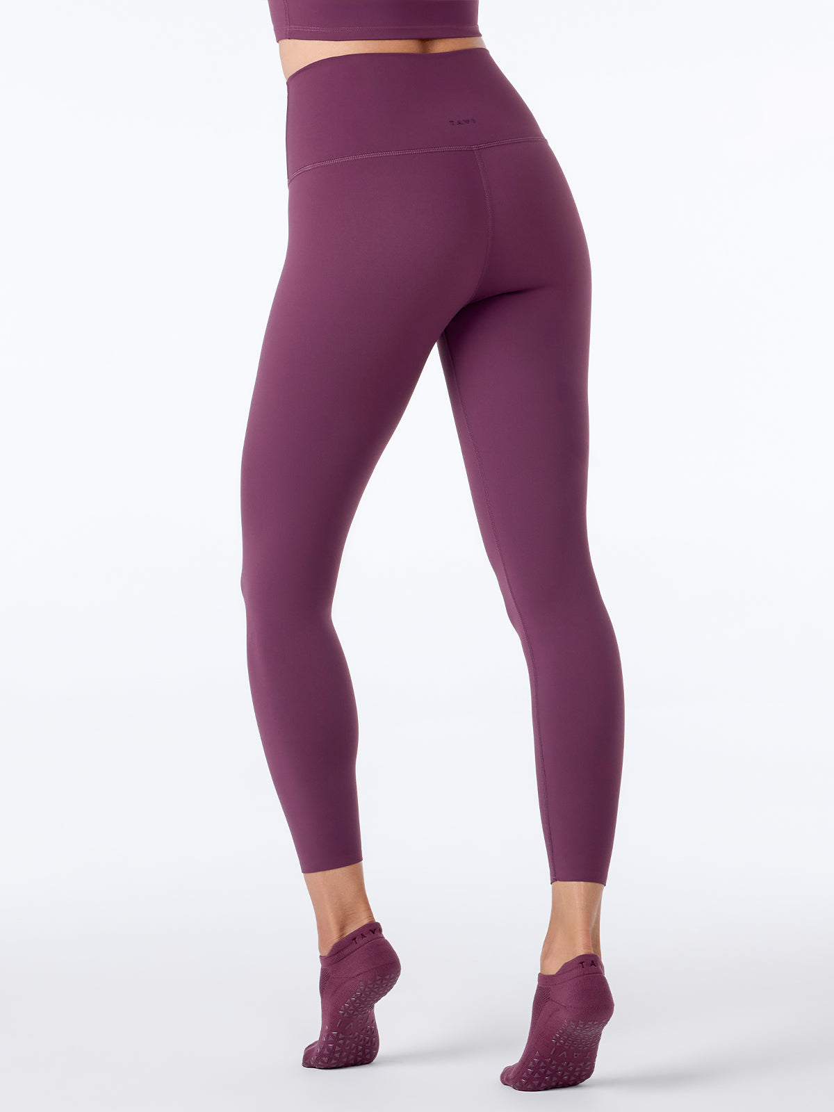 [Spring Coupon][TAVI] High Waisted 7/8 Leggings / Yoga Bottoms Pilates Yoga Pants Slimming Body Coverage 26SS_D1