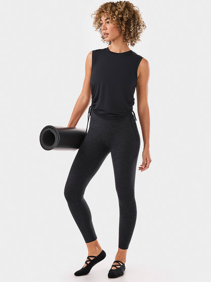 【TAVI】高腰緊身褲 高腰緊身褲/瑜珈褲 皮拉提斯瑜珈褲 美腿 美臀 身體罩 24FW