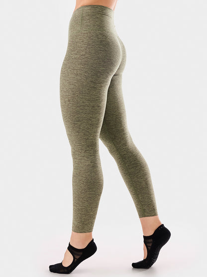 【TAVI】高腰緊身褲 高腰緊身褲/瑜珈褲 皮拉提斯瑜珈褲 美腿 美臀 身體罩 24FW