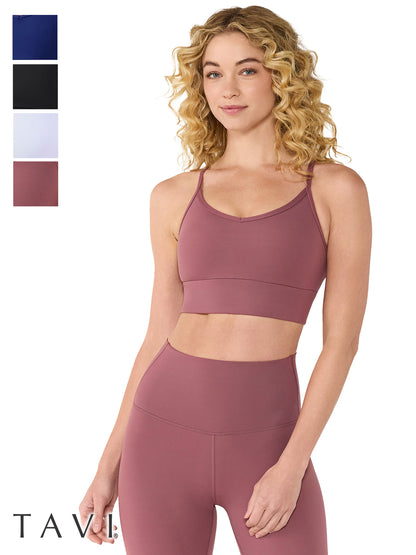 [SALE][TAVI] ブーストブラ Boost Bra／タビ レディース  トップス スポーツブラ インナー カップ付 25SS_D3
