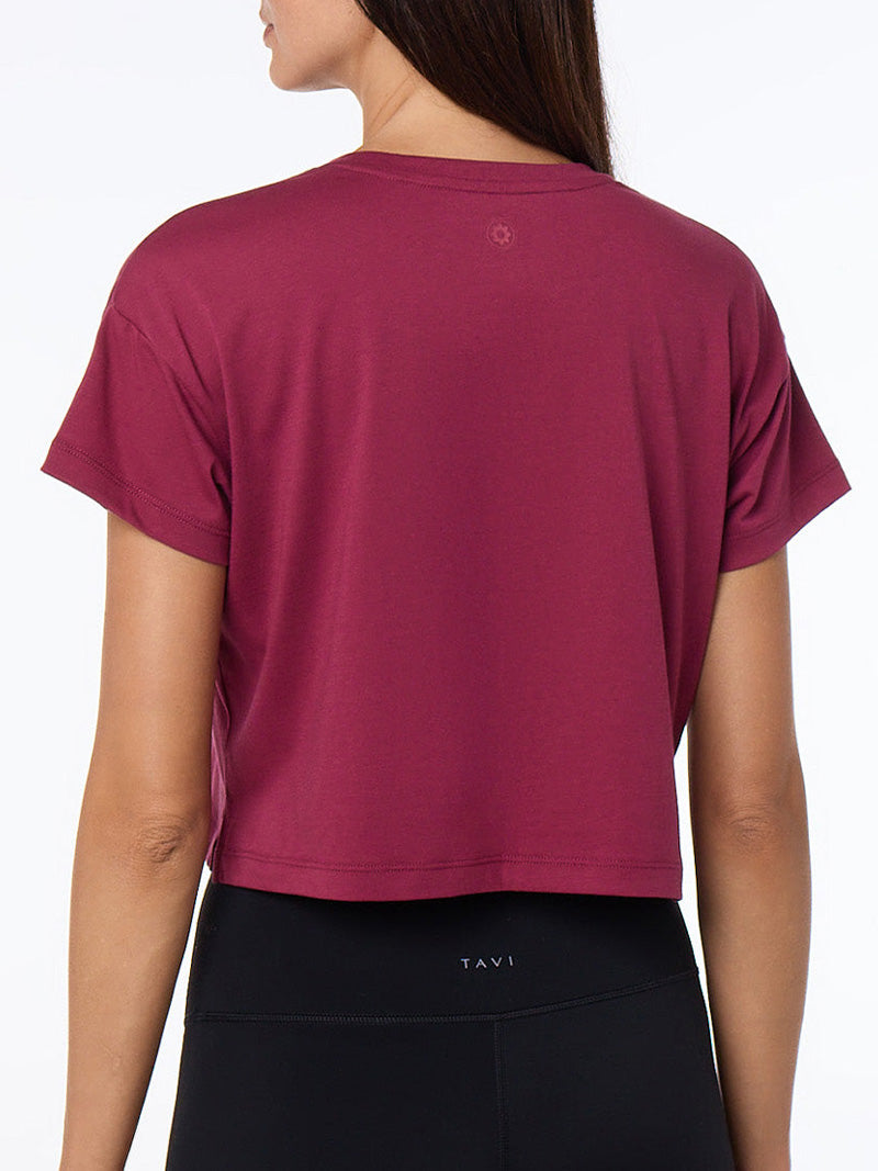 [TAVI] ClubPilates ショートスリーブTee CP SS TEE／ ヨガ トップス ピラティス ショート丈 通気性 TOESOX [CPJ] 2610