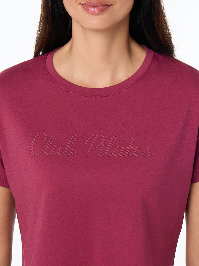 [TAVI] ClubPilates ショートスリーブTee CP SS TEE／ ヨガ トップス ピラティス ショート丈 通気性 TOESOX [CPJ] 2610