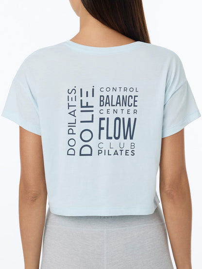 [TAVI] ClubPilates ショートスリーブTee CP SS TEE／ ヨガ トップス ピラティス ショート丈 通気性 TOESOX [CPJ] 2610