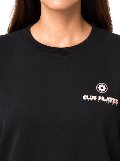 [TAVI] ClubPilates エッセンシャル パフォーマンス クルーネックスウェット Essential Performance Crop Crewneck Sweatshirt ／ヨガ トップス ピラティス [CPJ] 2610