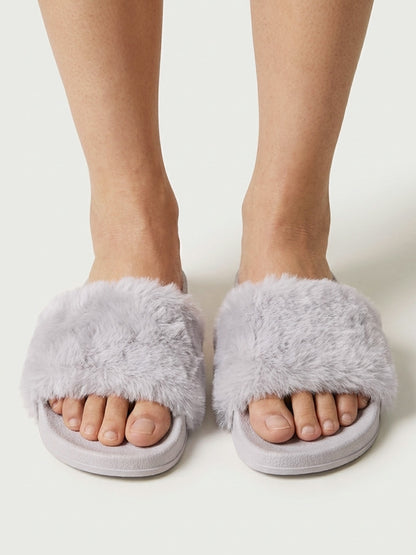 [TAVI] ClubPilates ファースリッパ FAUX FUR SLIPPER／ピラティス スタジオ スリッパ [CPJ]