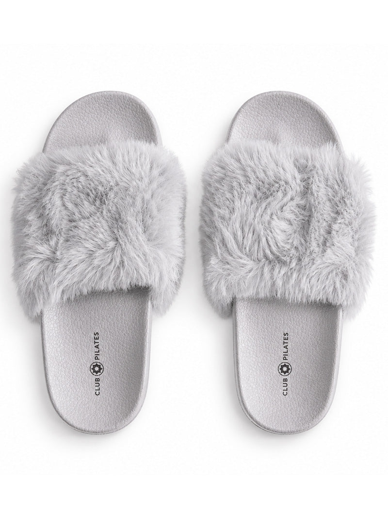 [TAVI] ClubPilates ファースリッパ FAUX FUR SLIPPER／ピラティス スタジオ スリッパ [CPJ]