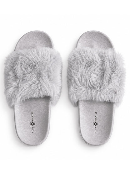 [TAVI] ClubPilates ファースリッパ FAUX FUR SLIPPER／ピラティス スタジオ スリッパ [CPJ]