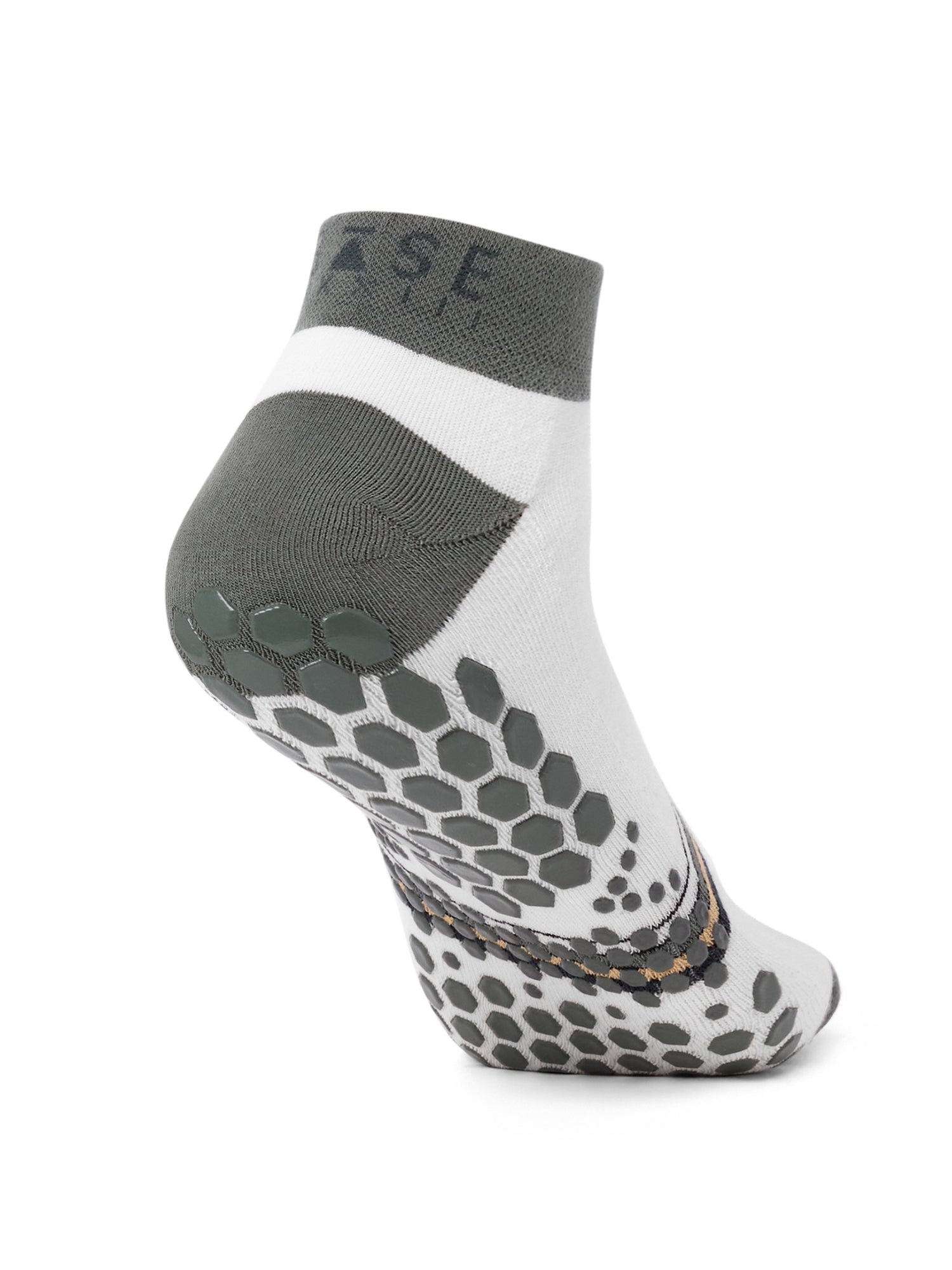 [BASE33] メンズ グリップ ソックス LOW RISE ローライズ／ トレーニング ジム フィットネス 滑り止め付 靴下 26SS_D1