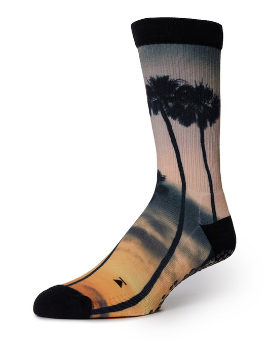 [BASE33] Men's Grip Socks CREW / Training Gym Fitness Anti-Slip Socks 24FW