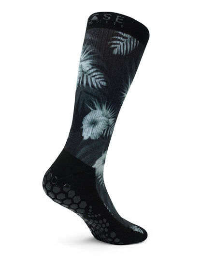 [BASE33] メンズ グリップ ソックス CREW クルー ／ トレーニング ジム フィットネス 滑り止め付 靴下 26SS_D1