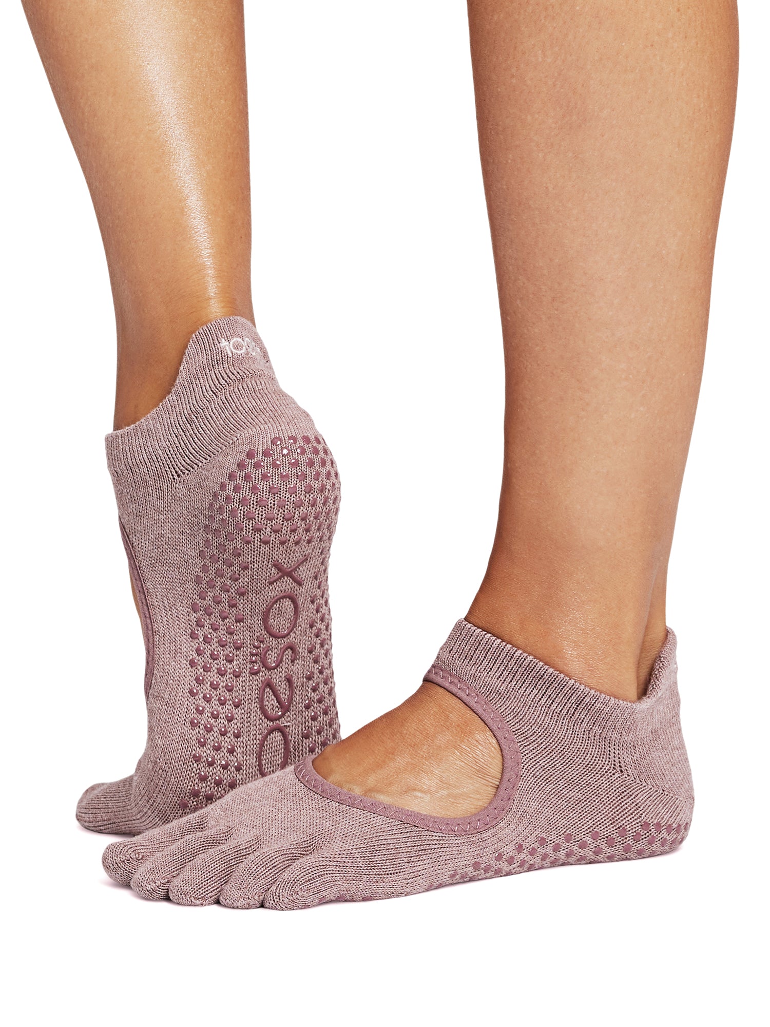 [ToeSox] Bellarina Full-Toe Grip Socks / Yoga Pilates Anti-Slip Socks 24FW_D3