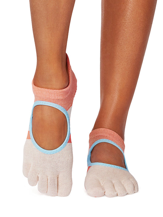 [SALE][ToeSox] Bellarina ベラリナ（Full-Toe／つま先あり） グリップ ソックス ／ ヨガ ピラティス 滑り止め付 靴下 [GWS]
