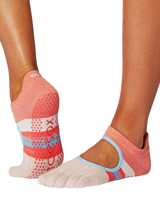 [SALE][ToeSox] Bellarina ベラリナ（Full-Toe／つま先あり） グリップ ソックス ／ ヨガ ピラティス 滑り止め付 靴下 [GWS]