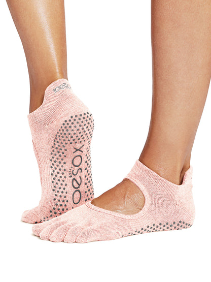 [ToeSox] Bellarina ベラリナ（Full-Toe／つま先あり） グリップ ソックス ／ ヨガ ピラティス 滑り止め付 靴下 25FW_D1